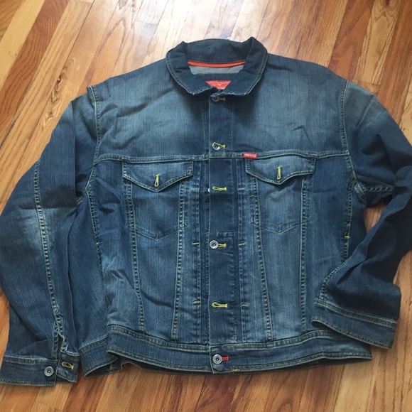 faconnable jean jacket